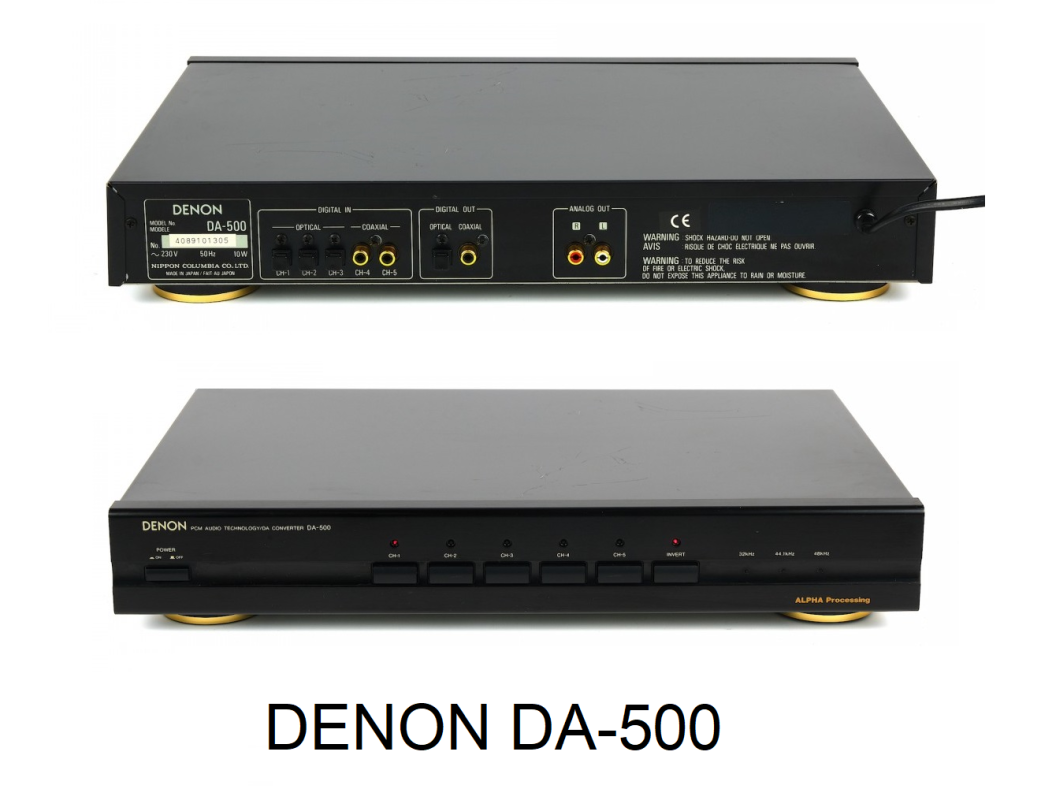 DAC Denon DA-500 PCM1702 AVR