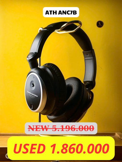 Audio-Technica ATH-ANC7B là mẫu tai nghe kiểm âm cũ giá rẻ