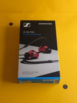 Sennheiser IE 100 Pro Đen Fullbox – Tai nghe in-ear kiểm âm chuyên nghiệp, nổi bật với chất âm trung thực