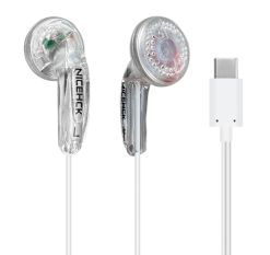 Earbuds NICEHK Type C (KO Mic) Crytal