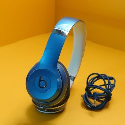 Tai nghe Beats Solo xanh dương cũ nobox - thiết kế trẻ trung, âm bass mạnh mẽ