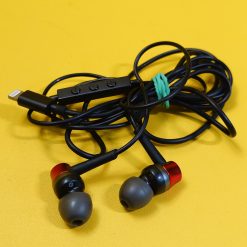 Tai nghe Audio-Technica ATH-CKD3Li cũ màu đỏ - Lightning cho iPhone, âm thanh chi tiết