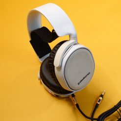 Tai nghe SteelSeries Arctis trắng cũ thay pad mới - đeo êm, âm thanh sống động cho gaming