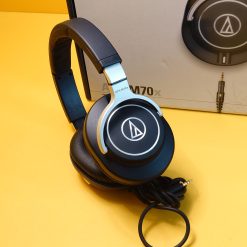 Tai nghe Audio-Technica ATH-M70x cũ Fullbox đen bạc - kiểm âm chuyên nghiệp, âm thanh chi tiết